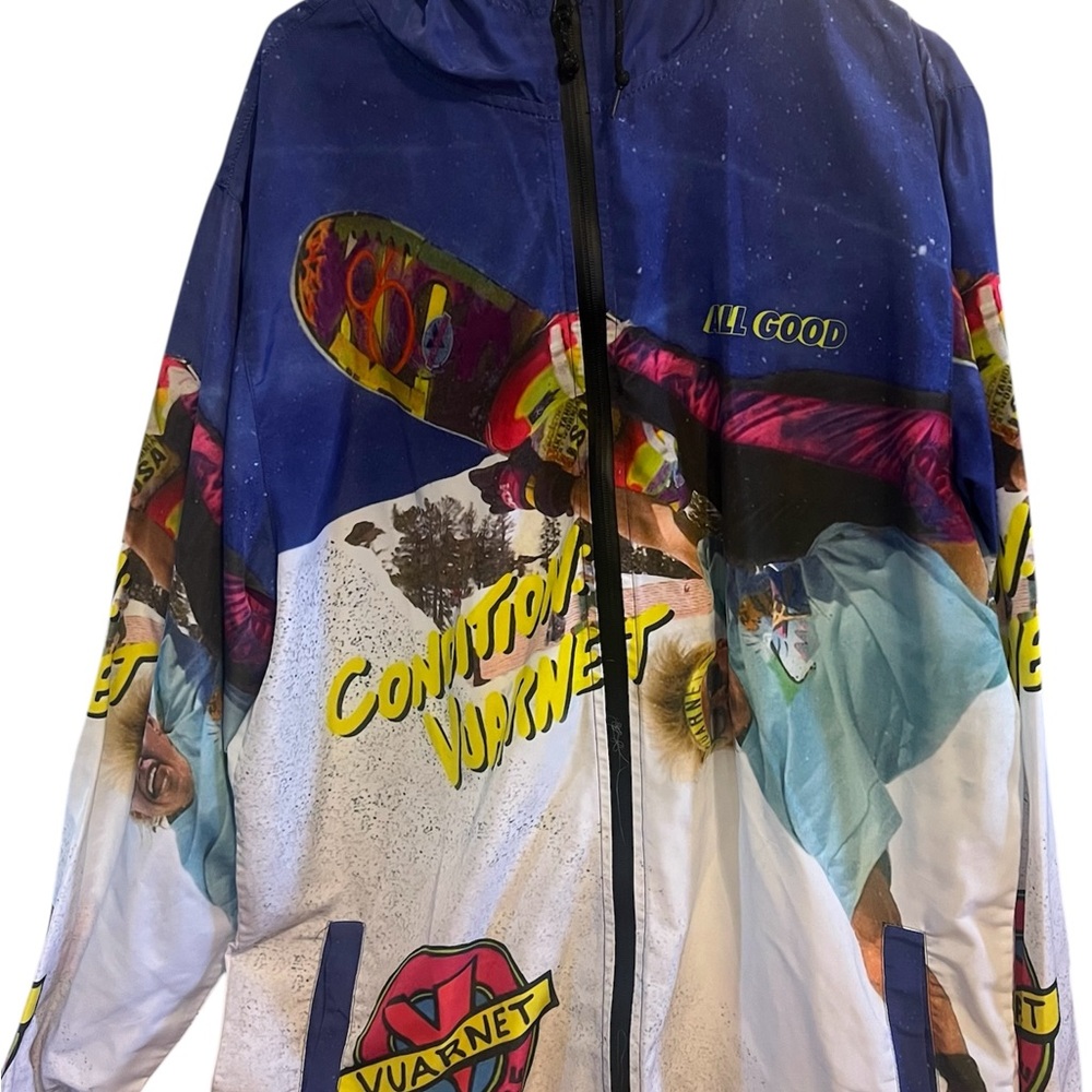 Vuarnet Blue and Purple Jacket
